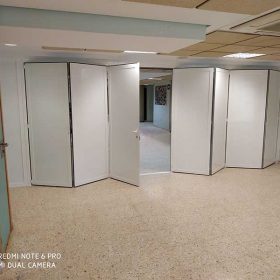 Puerta oficina Plegable Divisoria