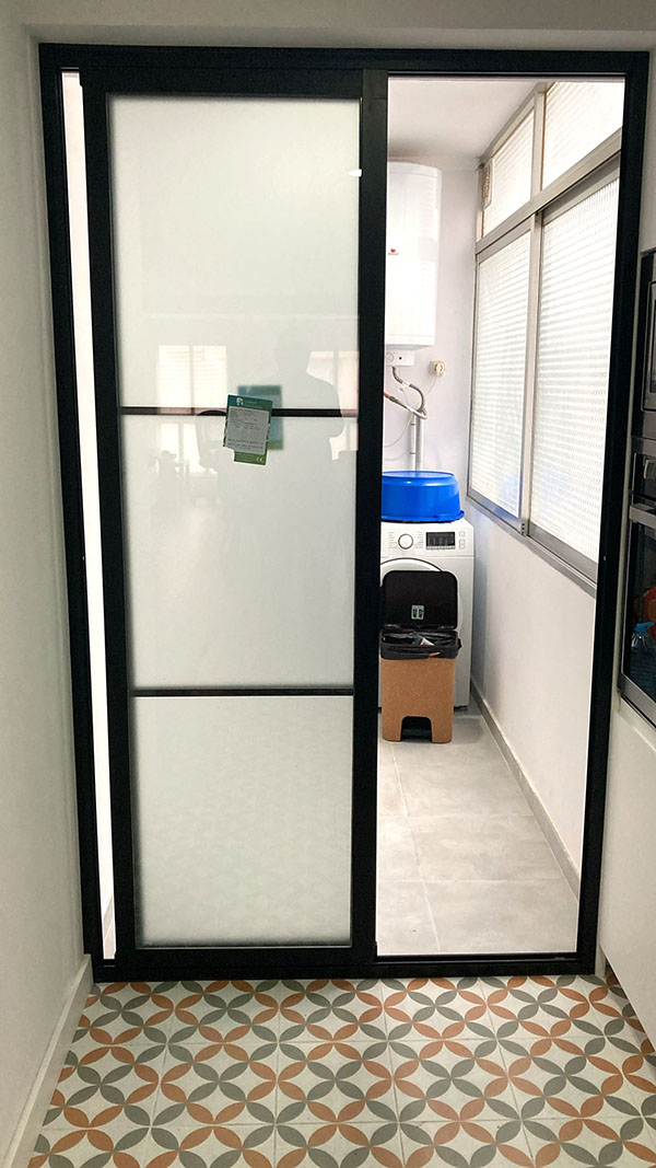 Corredera en Aluminio