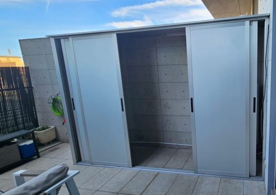 Armarios trasteros de Aluminio